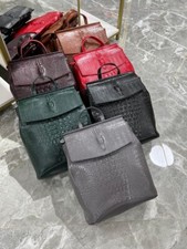 Womens leather backpack