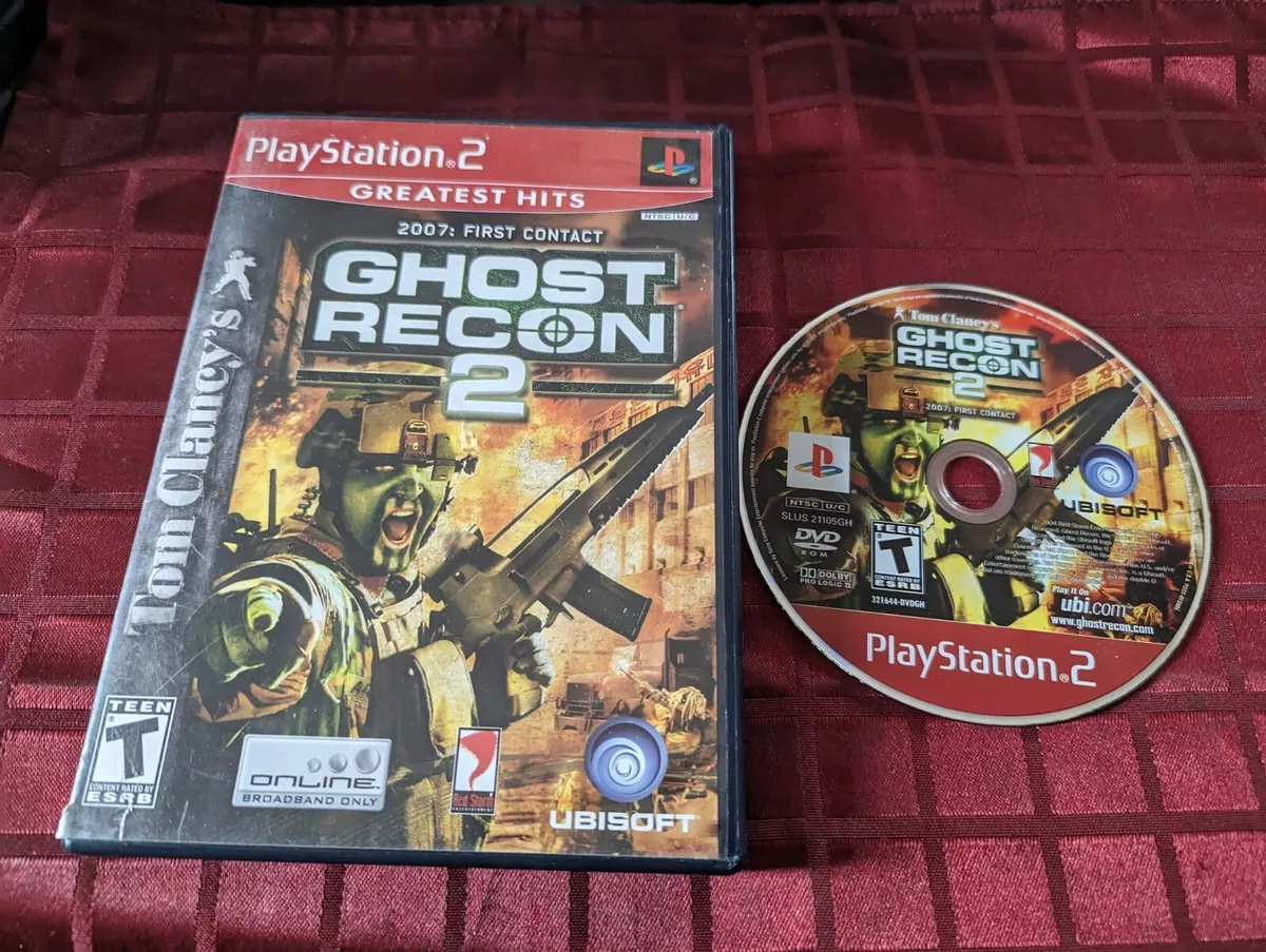 Tom clancy's ghost recon ps2 sale