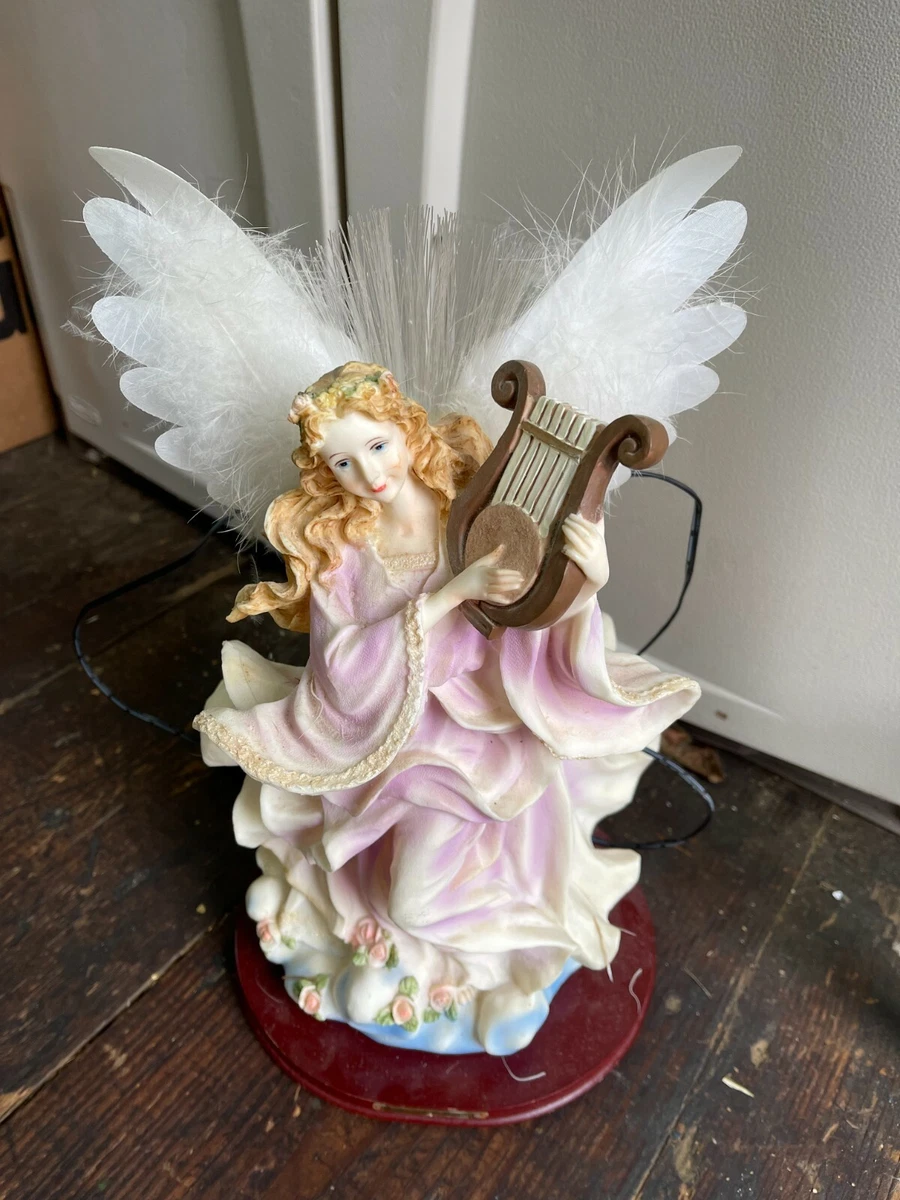 Fiber Optic Angel Figurines