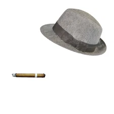 Driving Crooner Sticker Kit ~ Barfool ~ Fedora Cigar Decal Car You Should Leave