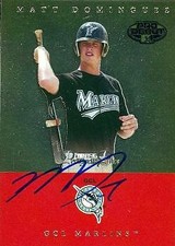 Matt Dominguez autographed Baseball Card 2007 Tristar Pro Debut #10