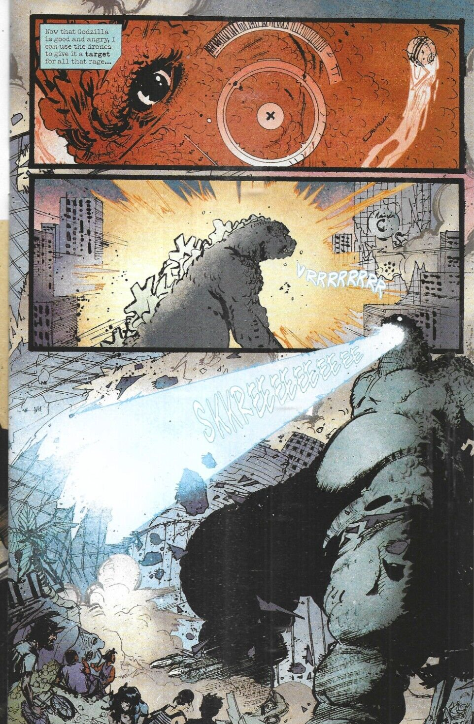 Godzilla Heist Comic 1 First Print Cover A Eggleton 2025