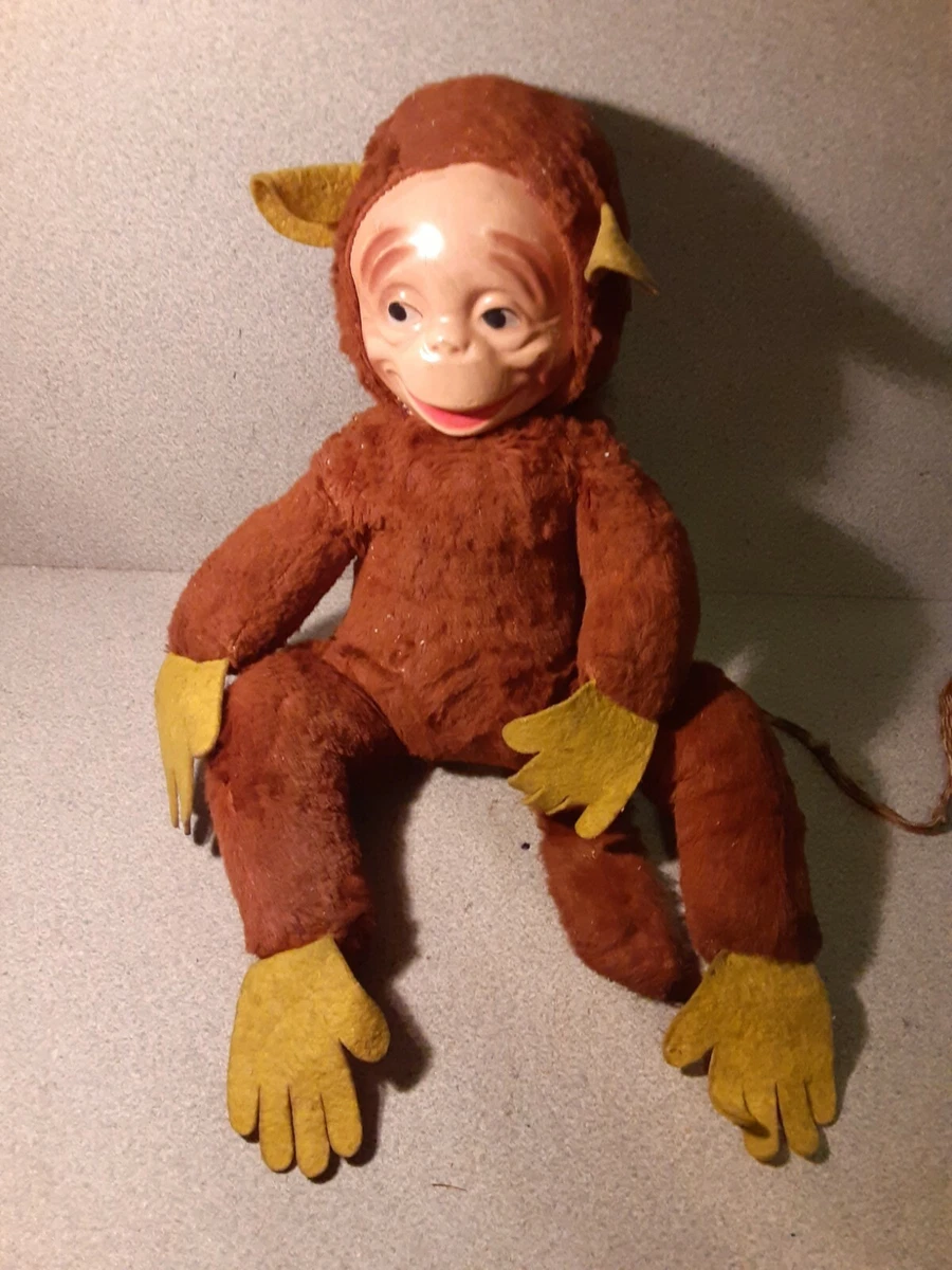 Antique store stuffed monkey