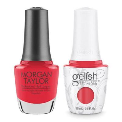 Harmony Gelish Matching Duo Gel/ Morgan Taylor Lacquer- Pick Color 