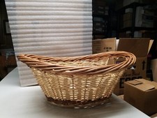 24" x 17" Large Wicker Basket C