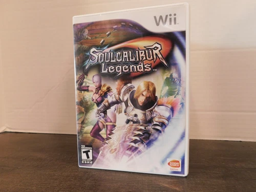 Soul Calibur Legends (Nintendo Wii, 2007) COMPLETE disk/case/manual