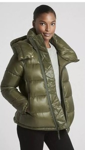 gap high shine puffer