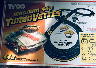 Custom TYCO Magnum 440 Turbo Vettes Race Track Set | eBay