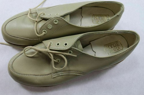 Womens Hyde 7 M Vintage Taupe Leather 