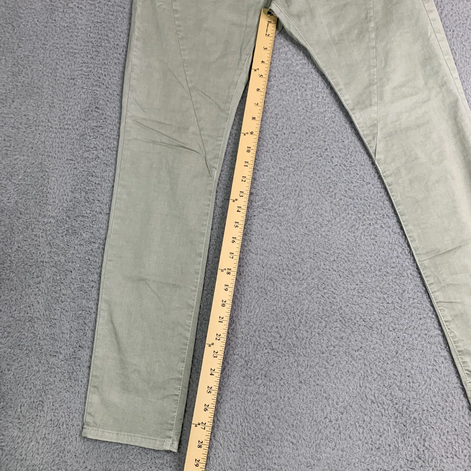 Pantalones de mezclilla de algodón italiano Please Now para mujer pequeños 3 botones delanteros bohemios Foto 4 de 4