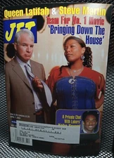 Kobe Bryant Latifah Steve Martin Black Interest Vtg Jet Magazine Apr 7, 2003