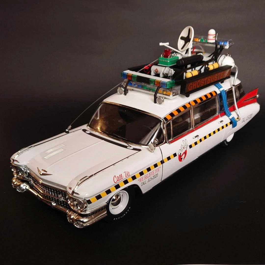 Hot Wheels 1/18 Ghostbusters 2 ECTO 1A Minicar Miniture Car Movie