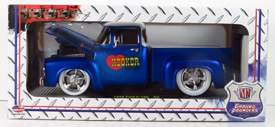 M2 Machines Ground Pounders 1956 Ford 56 F-100 Pickup Truck Hooker