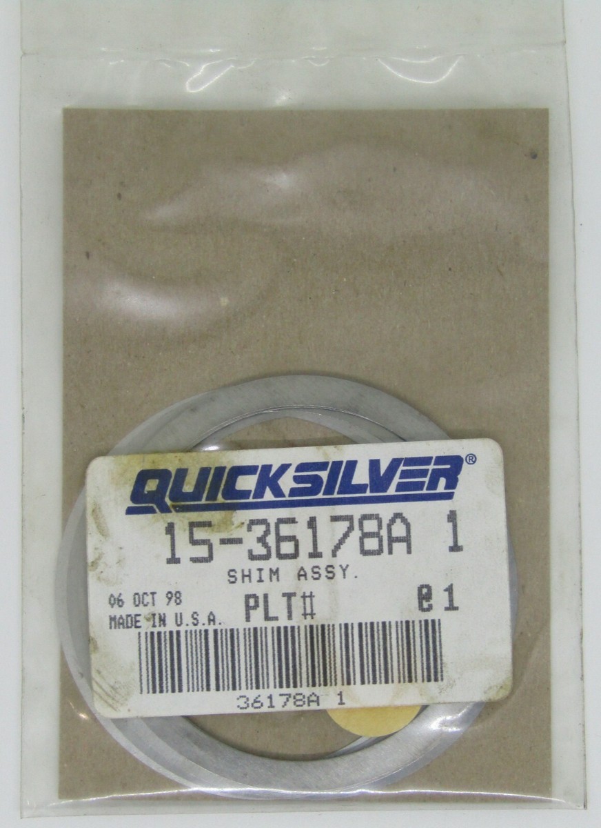 NEW QUICKSILVER MARINE BOAT SHIM ASSEMBLY PART NO. 15-36178A 1 | eBay
