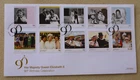 2016 JERSEY LEGACY OF QEII 90th BIRTHDAY SET OF 8 STAMPS FDC FIRST DAY COVER