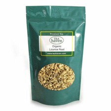 Organic Licorice Root Herb Tea Glycyrrhiza Glabra Herbal Remedy - 1 lb bag
