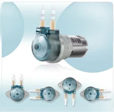 Low Flow Peristaltic Pump 24V Dc Liquid Dosing Pump for Aquarium Lab Analytical