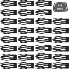 30 Pcs Snap Hair Clips, 2 Inch Big Size Barrettes Women No Slip Metal Snap