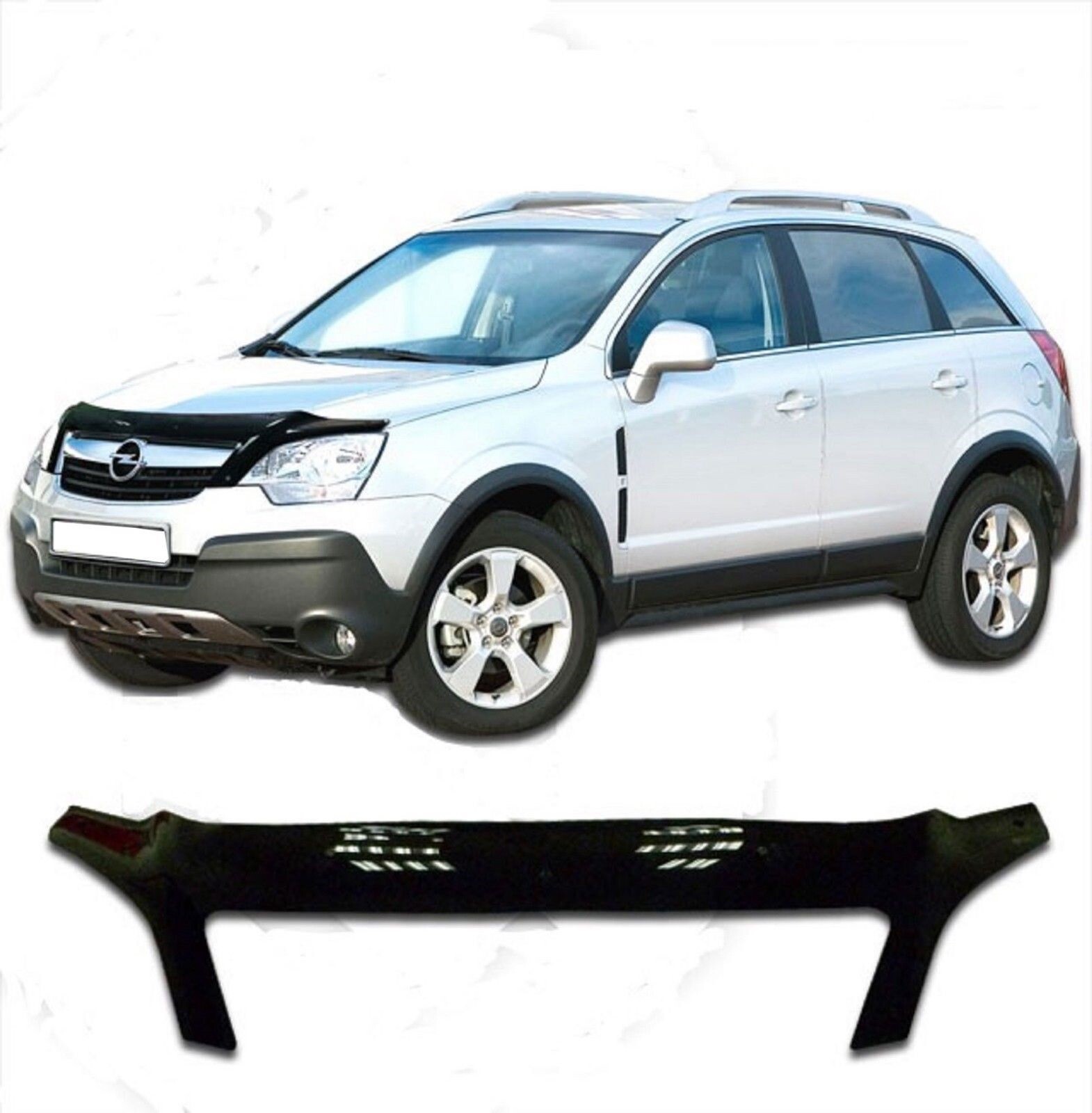 Déflecteur de capot Opel Antara protège des gravillons Scoutt