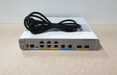 Cisco WS-C3560CX-8XPD-S   PoE Fanless Switch   mit 2x Ports SFP+