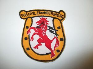 b8542 Vietnam  US Air  Force  Civil Engineering Squadron Red  