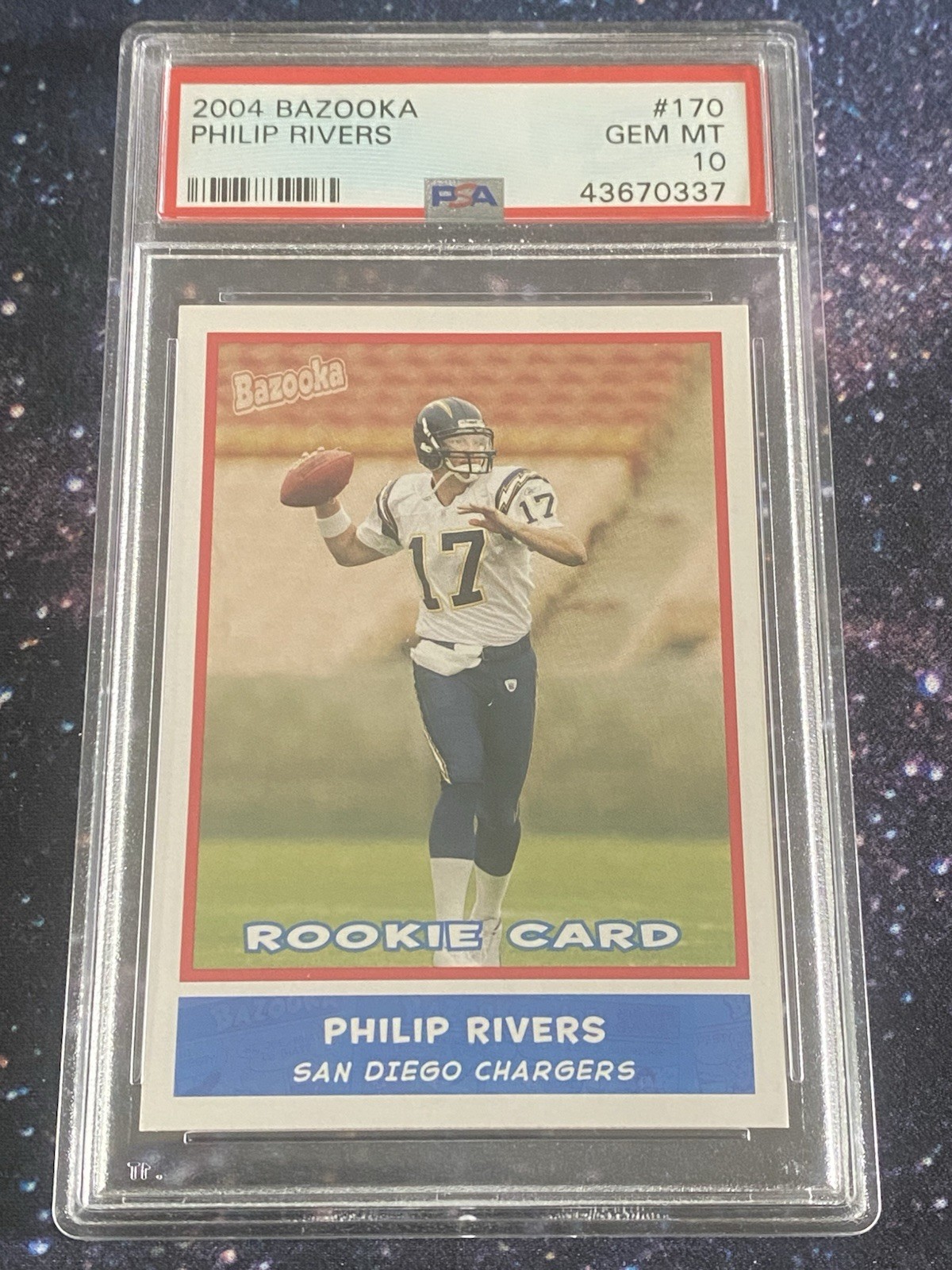 Philip Rivers Bazooka #170 Base