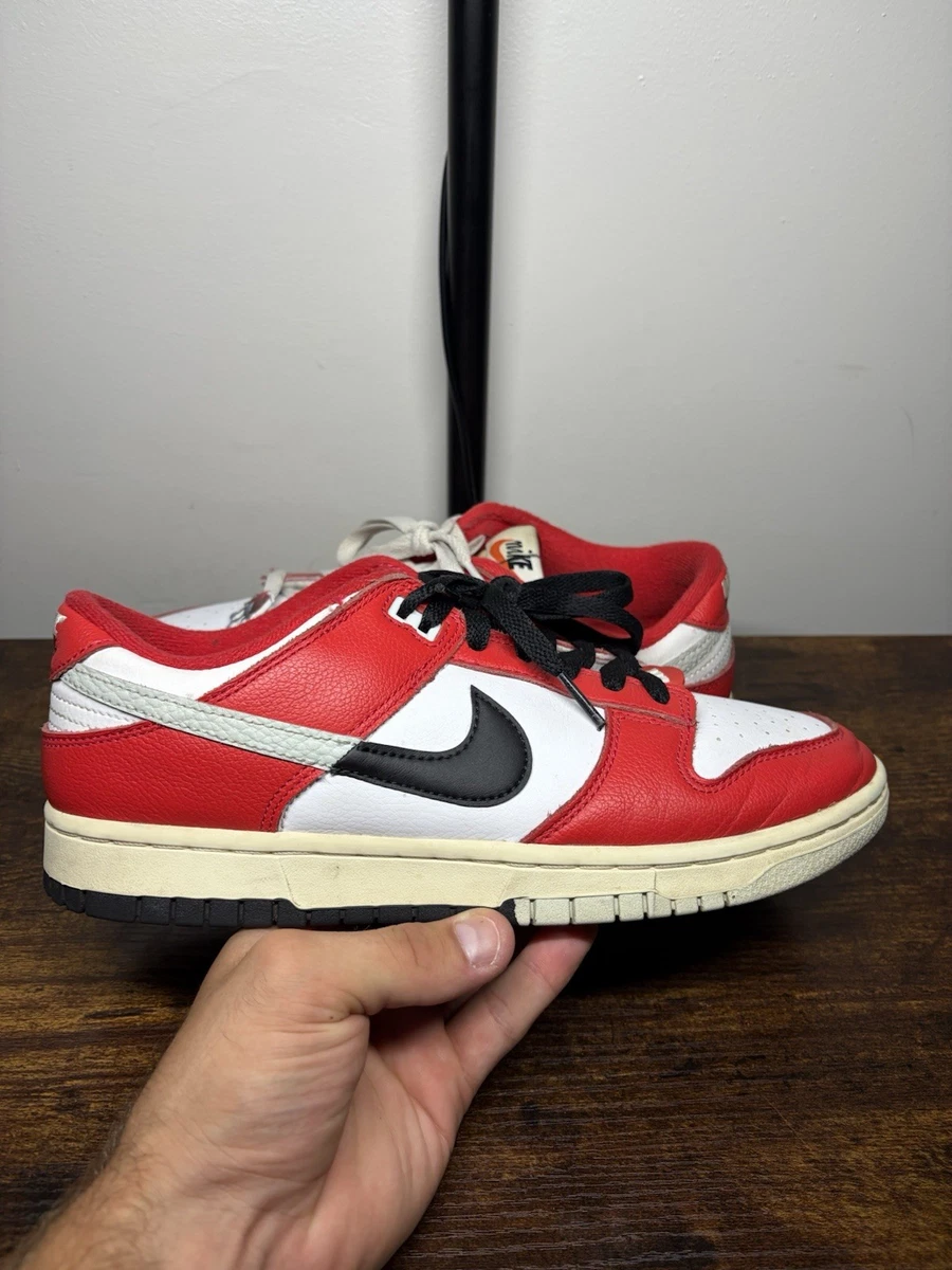 Las mejores ofertas en Nike Dunk Low White Black Red | eBay