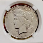1927 D  PEACE DOLLAR AU-BU DETAILS Coin Picture Is The Coin You Will Receive 12