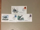 Set of three BIRDS Russia fdc