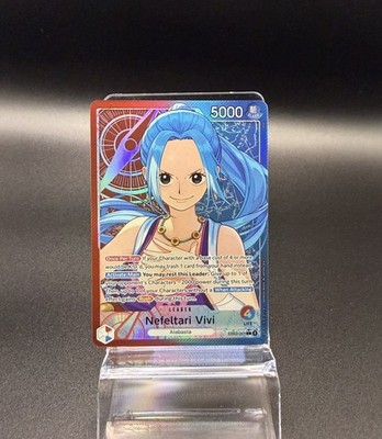 One Piece EB-03 Heroines ENGLISH Nefeltari Vivi Alt Art Leader 