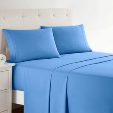 Clara Clark Full Sheets Set Deep Pocket Bed Sheets For Full Size Bed - 4 Piece