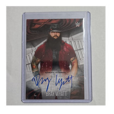 Topps 2017 WWE Road to Wrestlemania Autographs Bray Wyatt #143/200