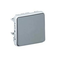 Legrand 069511 - Complete Surface Mount Programmable Switch Gray - 10 AX