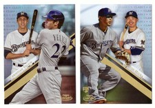 2019 Topps Gold Label Class 1 - MILWAUKEE BREWERS 
