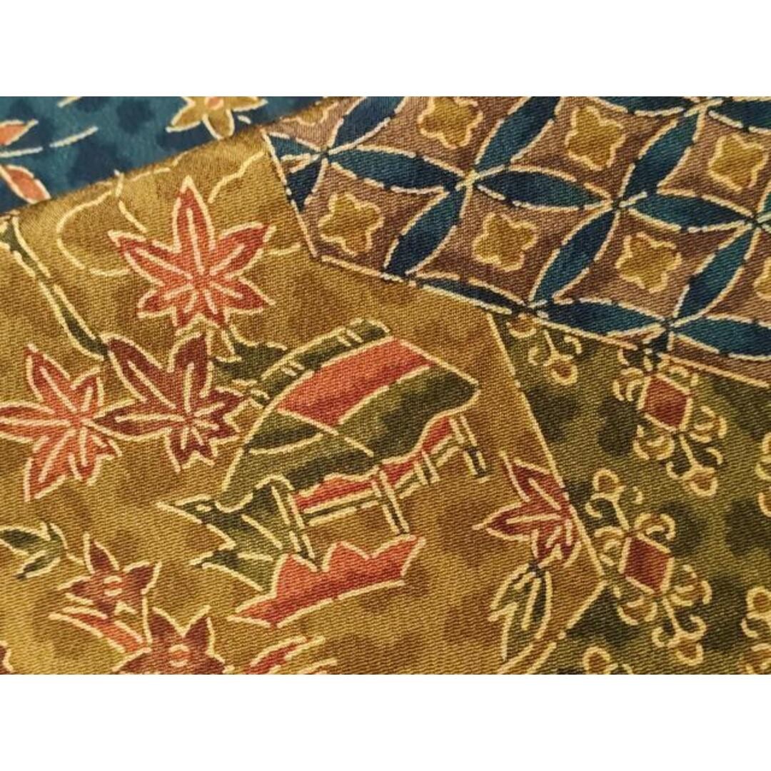 Heiwaya Small Pattern Tortoise Shell Silk Kimono … - image 1