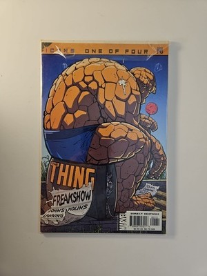 The Thing: Freakshow #1 2002 Marvel Comics Geoff Johns Icons Scott Kolins Cover