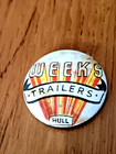 WEEKS Trailers of Hull pin badge 1960s