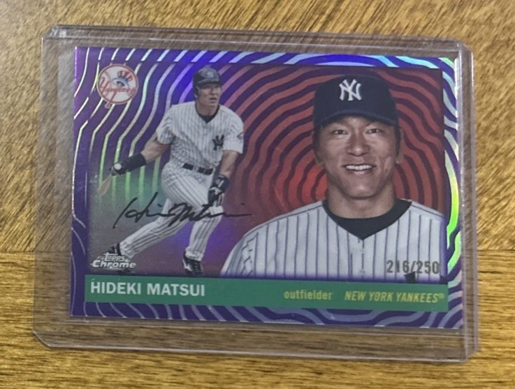 Hideki Matsui Baseball Sports Trading Cards & Accessories for sale