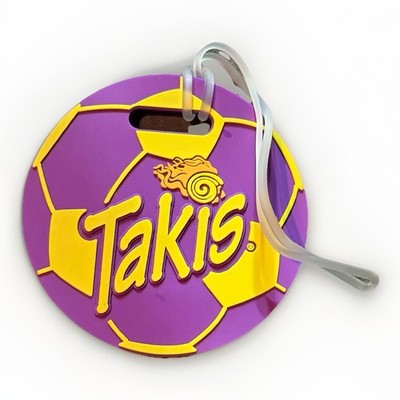 Takis Soccer Ball Bag Name Tag/Luggage World Cup NEW SEALED