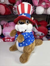 2024 BUC-EES Beaver 4th of July Patriotic Plush Stuffed Toy Bucees w/ Tags