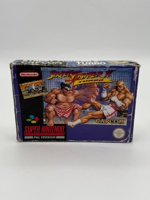 Street Fighter II Turbo SNES Super Nintendo Entertainment System CIOB OVP