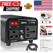 300W Continuous 500W Peak Voltage Transformer - Safe Power Conversion Solution