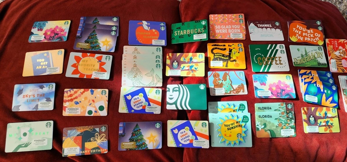 Starbucks Collectible Gift Cards for sale | eBay