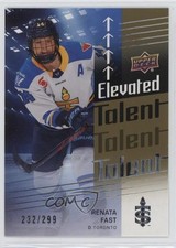 2024-25 Upper Deck PWHL Elevated Talent Gold 232/299 Renata Fast #ET-6 03mw