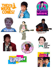 Wedding Singer Stickers Pack