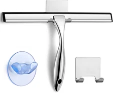 All-Purpose Shower Squeegee for Shower Doors, Bathroom, Window, Glass and Car Wi