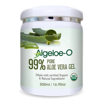 Algeloe Pure Aloe Vera Gel For Glowing And Hydrating Skin 500ml q712