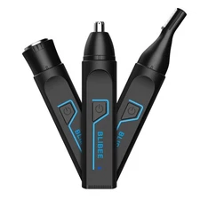 Ear and Nose Hair Trimmer for Men Women, 3-in-1 Rechargeable Eyebrow Trimmer,...