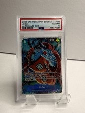 2026 One Piece Jinbe - OP14-EB04-049 (Alt Art) The Azure Sea's Seven PSA 10