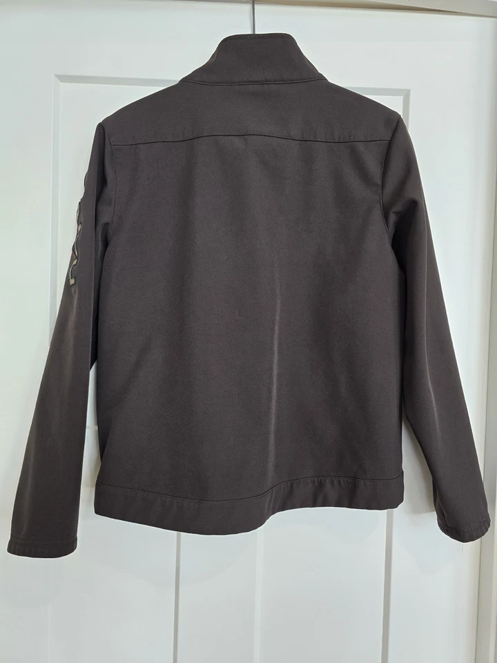 CINCH Brown Jacket Youth XL Western Rodeo Ranch Softshell Coat Spring Fall - Image 3 of 4